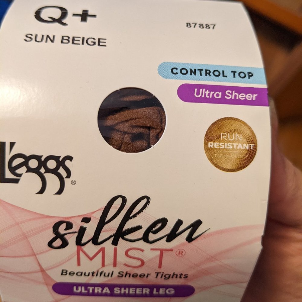 L'Eggs Silken Mist Q+ Hose Sun Beige